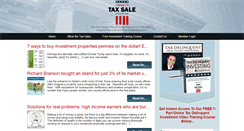 Desktop Screenshot of americantaxsaleinstitute.com