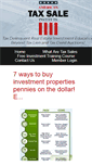 Mobile Screenshot of americantaxsaleinstitute.com